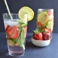 Strawberry Cucumber Refresher | Healthy Nibbles and Bits