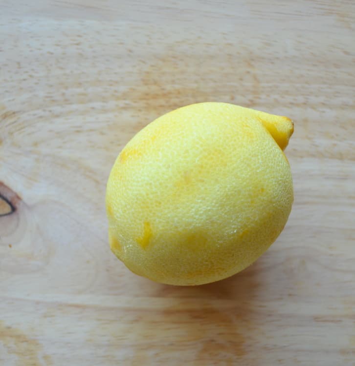 Zested Lemon