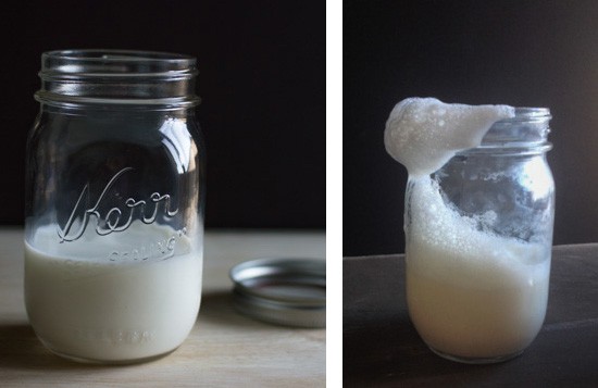 Microwave Milk Foam | healthynibblesandbits