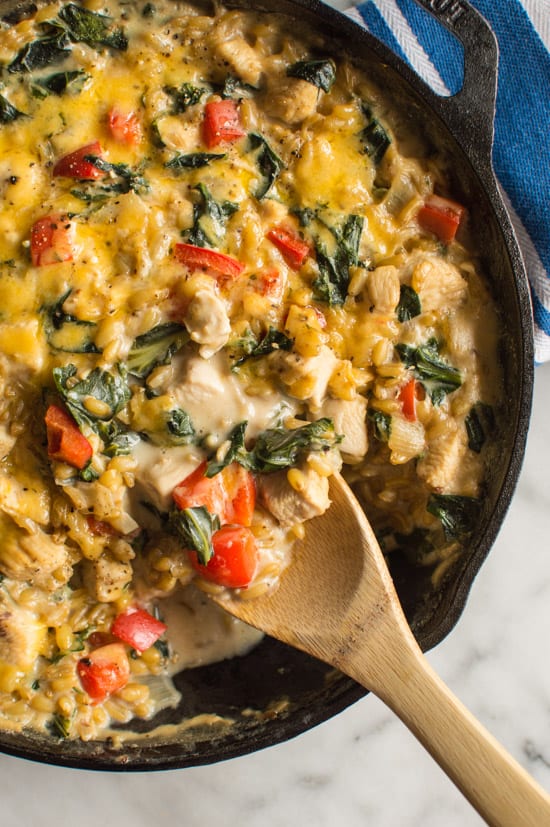We've all had chicken and rice before, but have you every tried chicken and kamut...in a casserole? This is one protein-packed dish! | clube.futebolmilionario.com