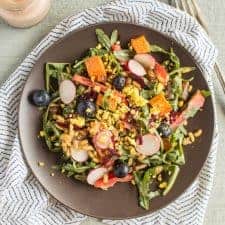 Delicious and hearty Kamut Salad with Creamy Chipotle Dressing | clube.futebolmilionario.com