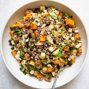 Fall Salad with Quinoa and Butternut Squash