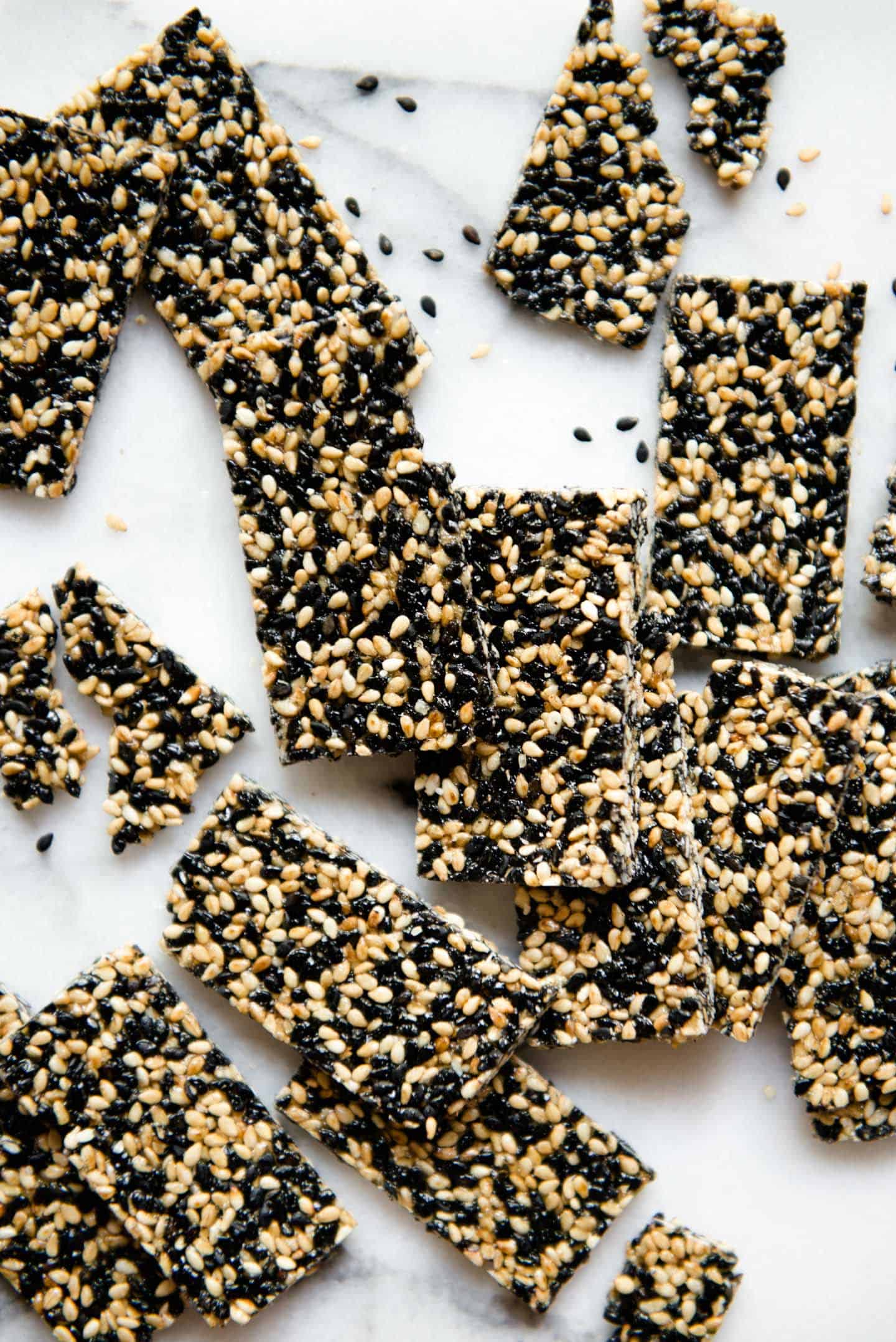 Easy Sesame Candy Recipe - made with just 5 ingredients!
