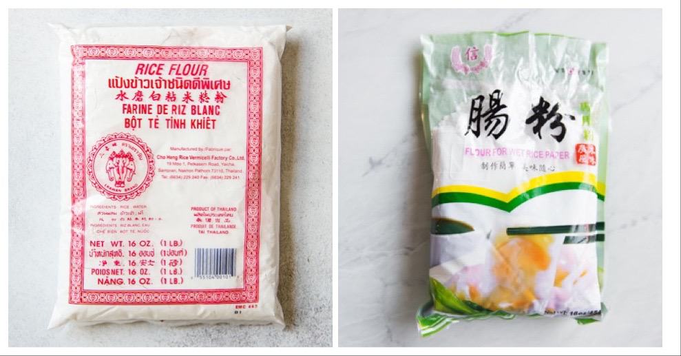 Rice Flour Collage