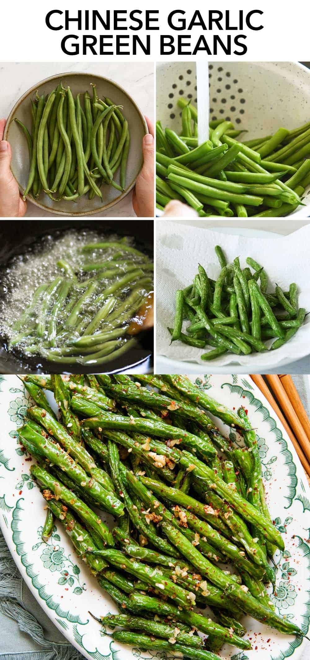 How To Make Chinese Garlic Green Beans