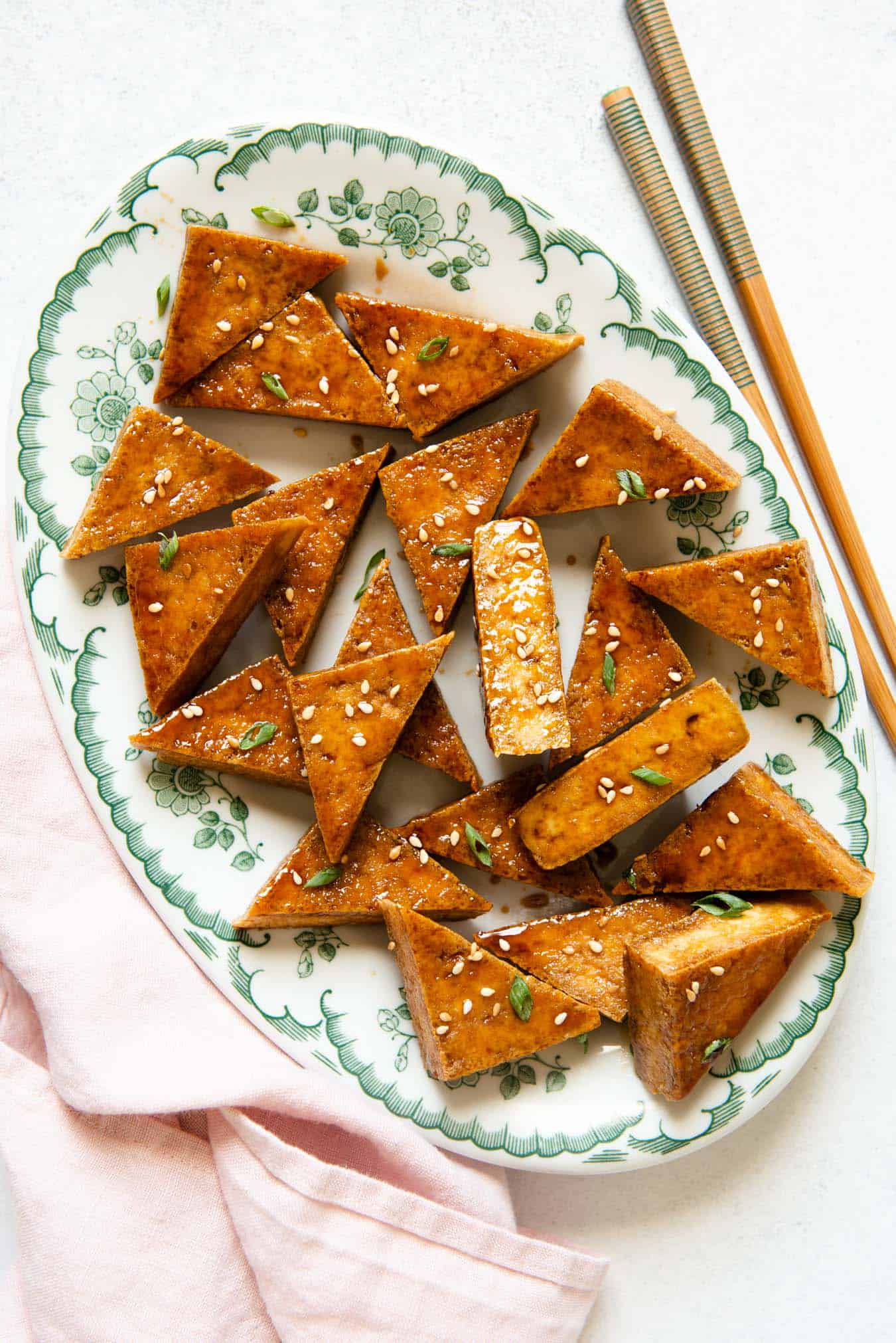 Pan-Fried Teriyaki Tofu Recipe