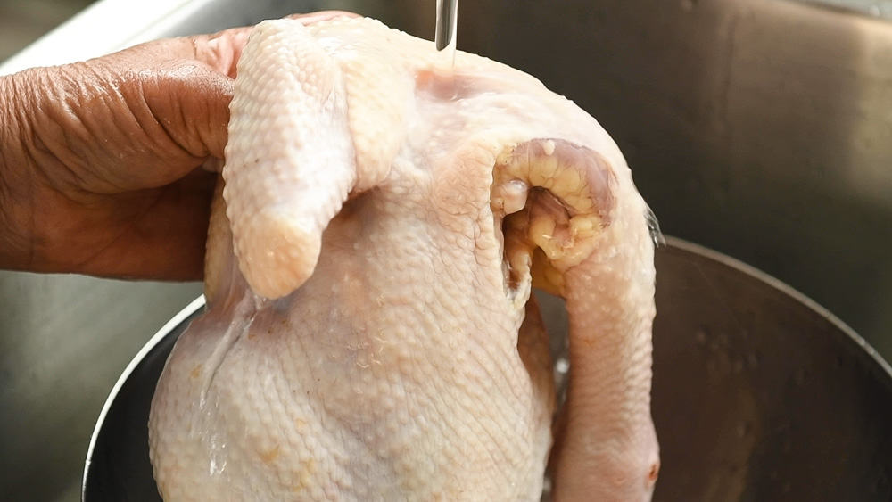 Cleaning Chicken