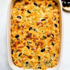Baked Sweet Potato Mac and Cheese - a simple vegetarian dish for all your parties!