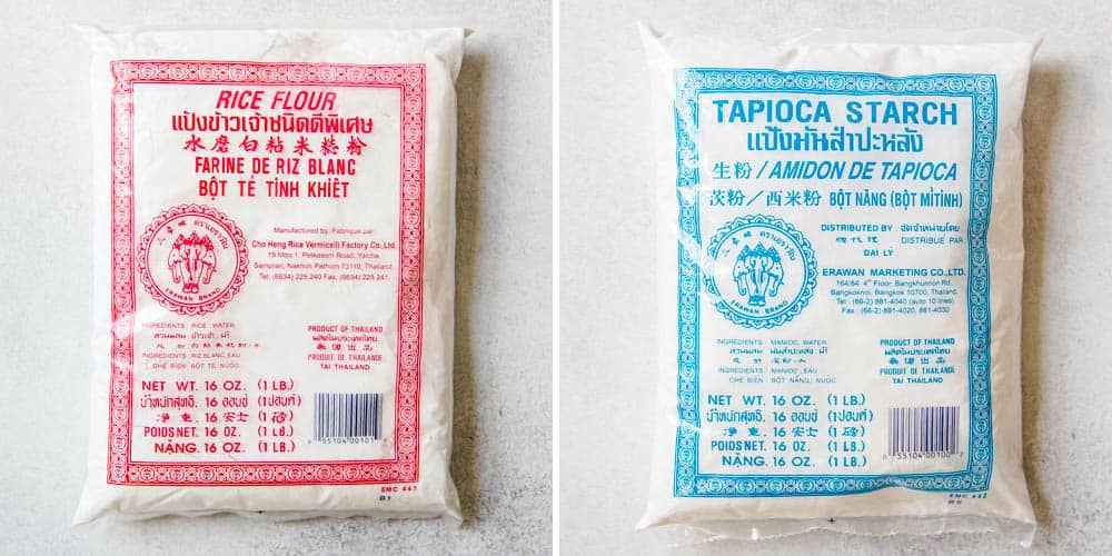 Thai Rice Flour and Tapioca Starch