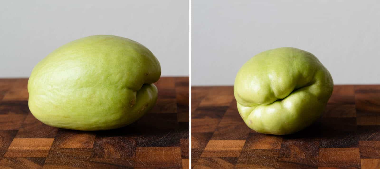 Store-bought chayote