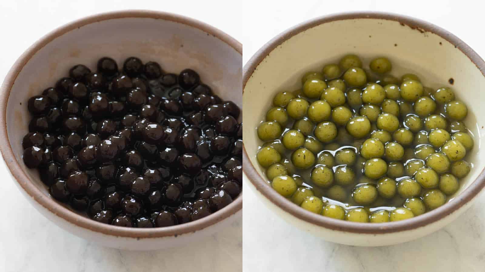 Tapioca Pearls Tossed in Syrup