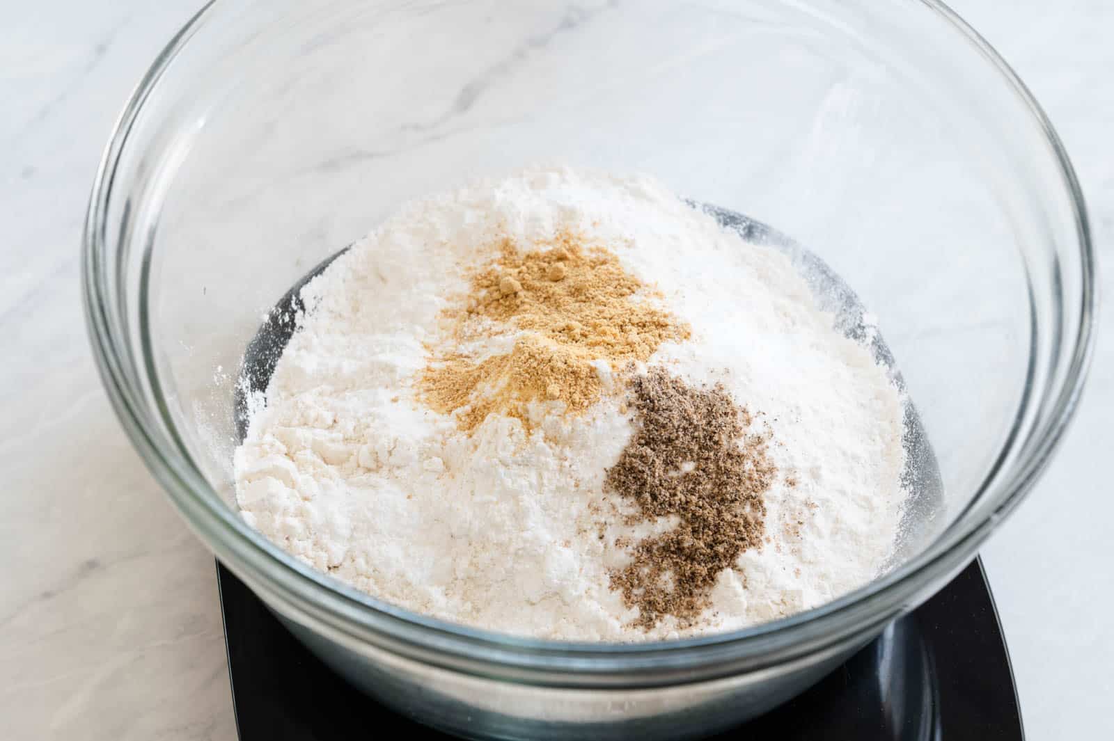 Flour blend and spices

