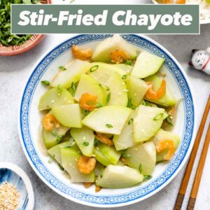Stir-Fried Chayote